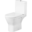 Nemo Spring Ergovita WC sur pied - 66,5x45x36cm hauteur - sans bride - H185cm - sans abattant et réservoir - porcelaine - blanc SW288593