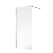 Marenza Bellini Douche à l'italienne - 160x200cm - verre clair - chrome SW241667