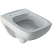 Geberit Renova plan WC suspendu - avec couvercle - 54cm - avec bord d'évacuation - fond creux - blanc SW1212702