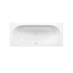 Bette Starlet baignoire tôle d'acier rectangulaire 180x80x42cm blanc 0341251