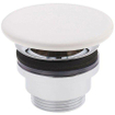 Laufen bonde de vidage avec capuchon de recouvrement en céramique always open blanc 0181761