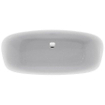 Ideal Standard Dea baignoire autoportante en matière synthétique acrylique ovale 190x90cm avec pieds et trop-plein blanc 0181212