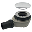 Geberit Bonde de receveur de douche avec couvercle 90 mm Chromé SW108571