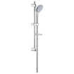 GROHE Euphoria Ensemble barre de douche - 70cm - douchette ronde - 1 type de jet - avec flexible de douche - avec porte-savon - chrome SW29813