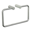 Nemo Spring Tilde anneau porte-serviette montage mural 210 x 120 x 50 mm laiton nickel brossé SW293851