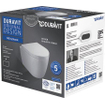 Duravit Me by starck pack WC suspendu compact avec abattant softclose blanc SW115544