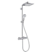 hansgrohe Crometta E Showerpipe 240 1jet met thermostaat chroom SHOWROOMMODEL SHOW25168