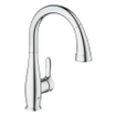 GROHE Parkfield Mitigeur de cuisine - bec pivotant/extractible - 2 types de jet - chrome SW106003