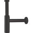 Hansgrohe Universeel Flowstar S Premium siphon à godets design 5/4 avec tube mural avec rosace noir mat SW297538