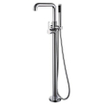 Nemo Spring Lana robinet de baignoire mélangeur sur pied avec ensemble de douche chrome SW287727