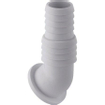 Geberit raccord simple pour le raccordement de machine à laver et lave-vaisselle PP blanc SW30031
