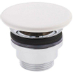 Laufen bonde de vidage avec capuchon de recouvrement en céramique always open blanc 0181761