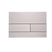 Tece Square II plaque de commande duospoel technique incl. cadre d'encastrement métal inox brossé SW295879