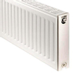 Henrad set de panneaux latéraux pour radiateur 30x16cm type 33 Acier Blanc Brillant SW71203