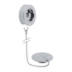 Geberit bouchon et chaînette pour garniture de baignoire SW30103
