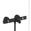 Hansgrohe Ecostat Comfort Mitigeur thermostatique bain avec inverseur avec raccords mat noir SW297277