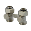 Nemo Start Bloc en H pour raccordement au sol pour installations à 2 tuyaux pour radiateurs avec raccord 3/4 Euroconus SW288760
