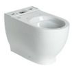Nemo Spring kit WC cascata debout 66.5x36x82cm sans rebord avec abattant softclose et plateau en porcelaine blanc SW417995