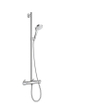 Hansgrohe Select S Croma Multi Douchekraan - thermostatisch - handdouche - doucheslang 160cm - wit/chroom SW29047