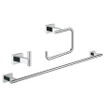 GROHE Essentials Cube ensemble d’accessoires 3 en 1 chrome 0438178