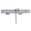 Nemo Spring Mitigeur de baignoire thermostatique montage mural sans garniture de douche chrome SW287589