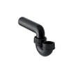 Geberit siphon anti-odeur PE modèle P D50x50 noir SW30007