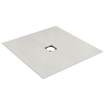 Wedi Fundo primo top doucheplaat 90x90cm afvoer centraal wit SW94835