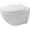 Duravit Starck 3 pack cuvette suspendue sans bride à chasse profonde abattant blanc SW70150