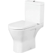 Nemo Spring Ergovita WC sur pied - 66,5x45x36cm hauteur - sans bride - H185cm - sans abattant et réservoir - porcelaine - blanc SW288593
