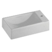Geberit Diedro lave-mains cuve à gauche, trou de robinet à droite 40x23cm blanc 0200043