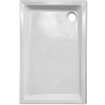 Nemo Spring Horus receveur de douche acrylique 140x80x4.5cm évacuation D90 blanc sans jeu de pieds épaisseur 4 mm SW292919