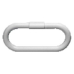 Hewi anneau porte-serviette nylon blanc SW69755