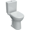 Geberit renova ensemble de toilettes surélevées comfort standing, sans rebord, avec siège amovible softclose, blanc SW796837