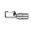 Vasco Design tête thermostatique de radiateur d'angle chromé 7240303