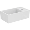 Ideal Standard Tempo lave-mains 37x21cm trou de robinetterie à droite sans trop-plein céramique blanc SW420795