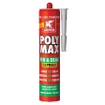 Griffon poly max fix&seal express tube à 300 gr gris 1800185