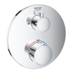 GROHE Grohtherm set de finition pour mitigeur thermostatique avec robinet d'arrêt/inverseur chrome SW236916