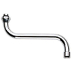 GROHE bec en S orientable avec régulateur de jet 3/4x150mm chromé 0430455