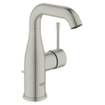GROHE Essence Ensemble de robinet à poser - bec 11,4 cm - taille M - bec pivotant haut - bonde - super acier SW656536