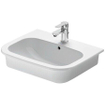 Duravit D Code lavabo encastré 54.5x43cm 1 trou de robinet blanc 0315112
