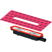Tece - TeceDrainprofile - évacuation basse - DN 40 - horizontale SW354562