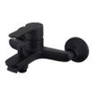 GO by Van Marcke Robinet de baignoire - 17,6cm - apparent - mitigeur - laiton noir mat SW862994