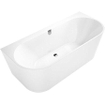 Villeroy & Boch Oberon 2.0 baignoire semi-autoportante - 180x80cm - avec panneau alphine white SW209464