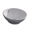 Nemo Spring Pilar lavabo à poser 410 x 174 mm porcelaine rond blanc sans trou de robinet avec trop-plein SW286346