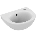 Ideal Standard Simplicity lave-mains 350x260x160 mm montage murale porcelaine blanc avec trou de robinet à droite SW89949
