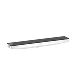 Hansgrohe Fixfit Porter 500 muuraansluiting m. planchet met douchehouder links 50.2x8.2cm mat wit SW358902