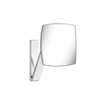 Keuco iLook_move miroir grossissant – carré 20 x 20 cm – sans éclairage – grossissement 5x – Chrome SW105969