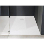 Nemo Spring Arblu Trendy Pietrablu douchebak - 90x90x3cm - wit - antislip - antibacterieel bestand tegen UV-stralen SW283119