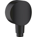 Hansgrohe Fixfit Muuraansluitbocht s - kunststof met terugslagklepMat - zwart SW793346
