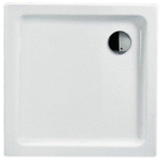 Nemo Start Horus douchebak - 90x90x6cm - acryl - afvoer D90 - wit - zonder potenstel - StratosL SW292880